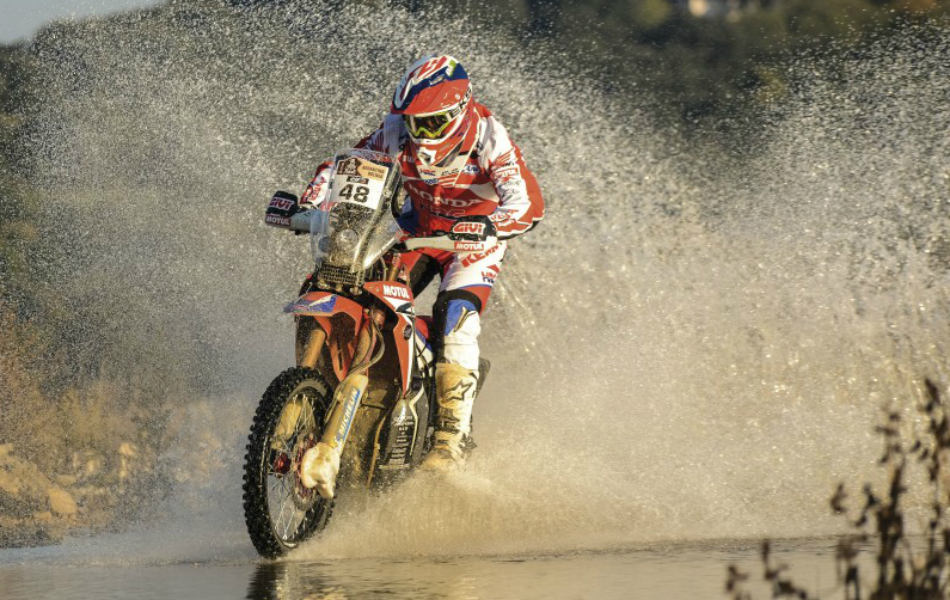 Ricky Brabec, un novato en el Dakar.