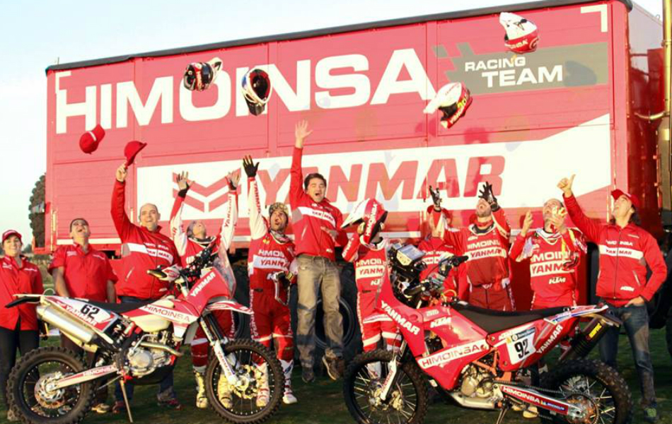 El HIMOINSA TEAM, a por todas en el Dakar 2016.