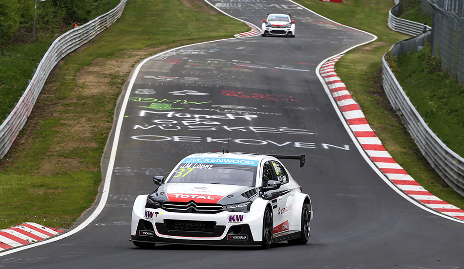 José María López en el Nordschleife