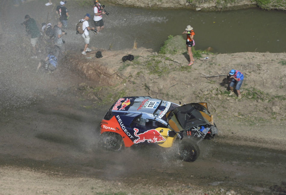 Así acabó el 2008 de Sainz.