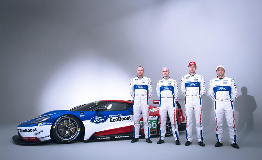 Olivier Pla, Marino Franchitti, Stefan Mücke y Andy Priaulx