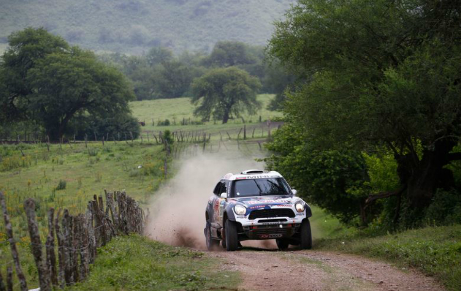 Al-Attiyah fue tercero en el día de hoy.