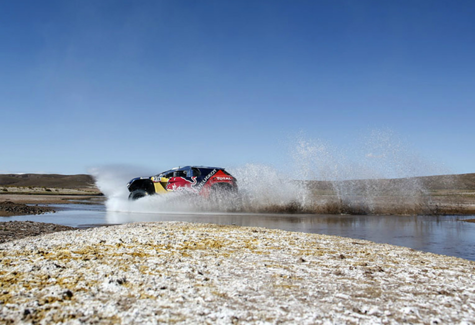 De nuevo, gran papel del rookie Sébastien Loeb.