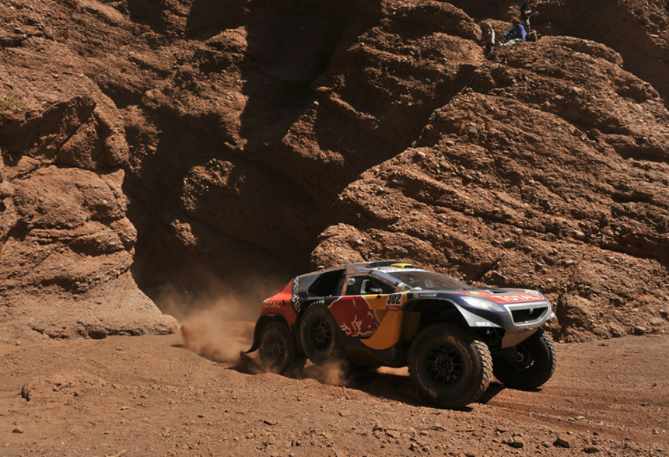 Stephane Peterhansel (Peugeot).