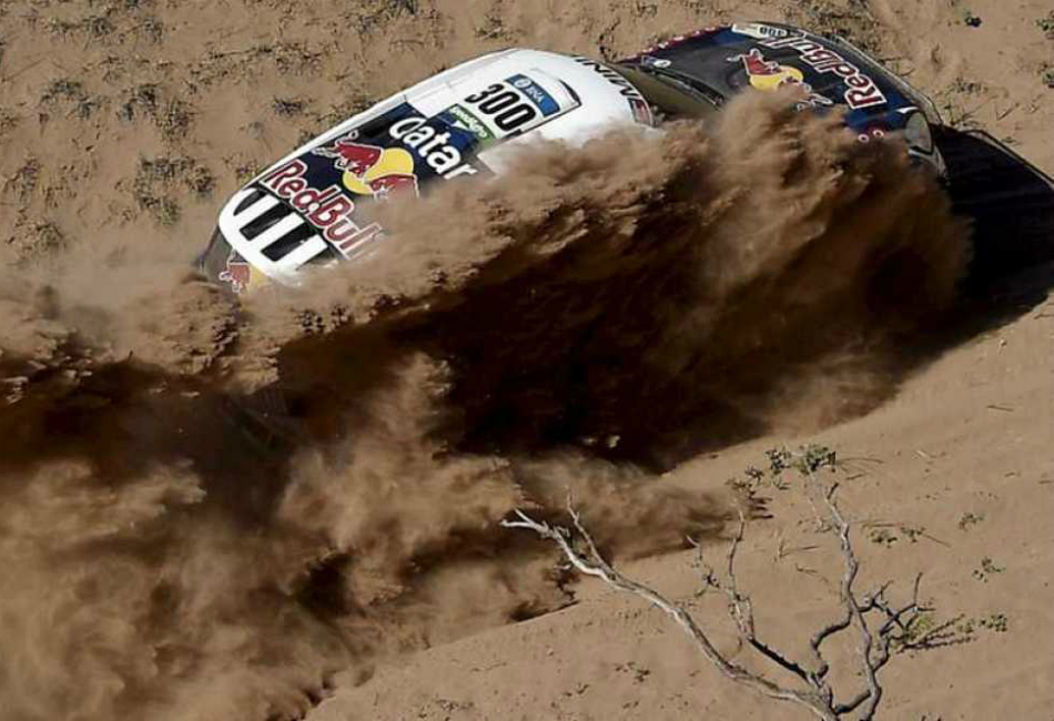 Al-Attiyah es segundo en la general, a una hora exacta.