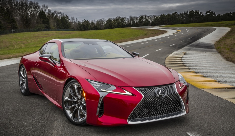 Frontal del Lexus LC 500