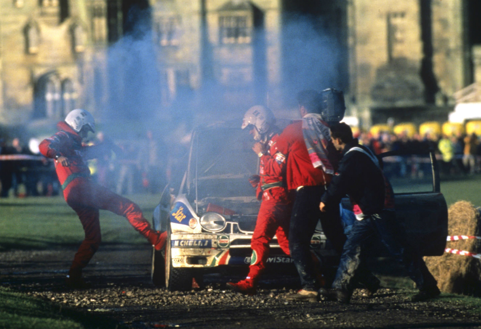 Avería de última hora que deja a Sainz sin título en 1998 en el Rally RACC.