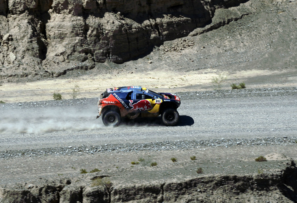 Stephane Peterhansel (Peugeot).