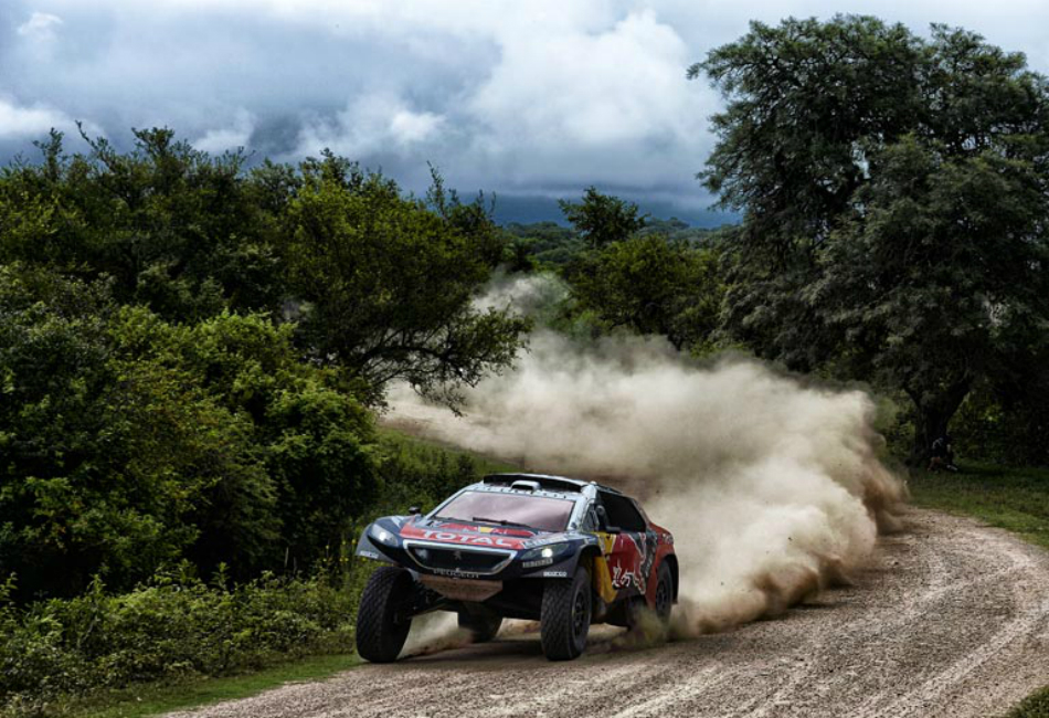 Loeb fue rápido en caminos