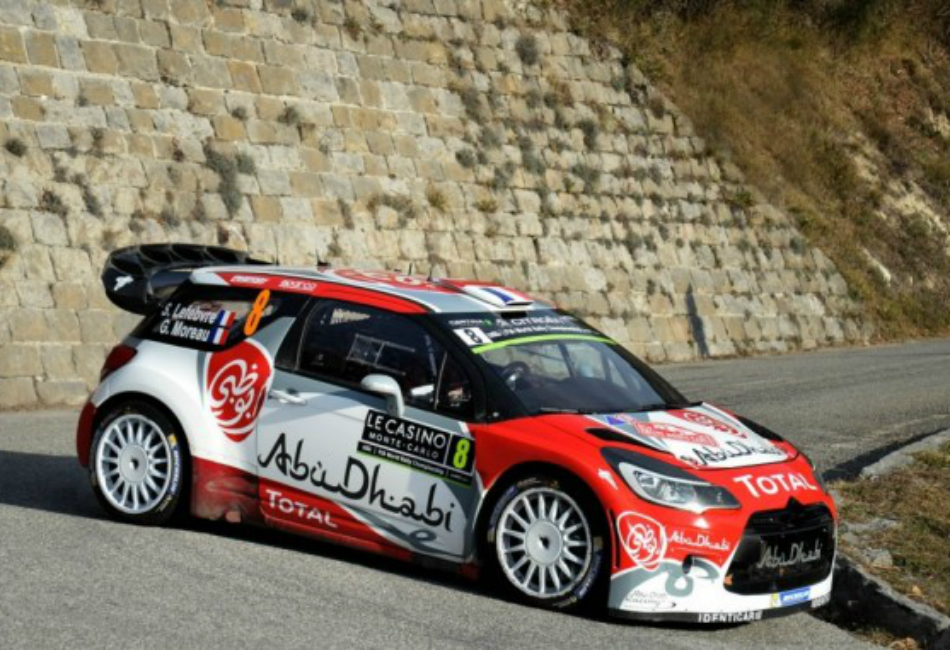 Lefebvre en el Rally de Monte-Carlo