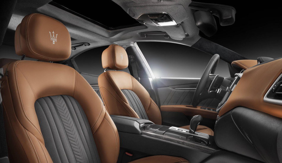 Interior del Maserati Ghibli