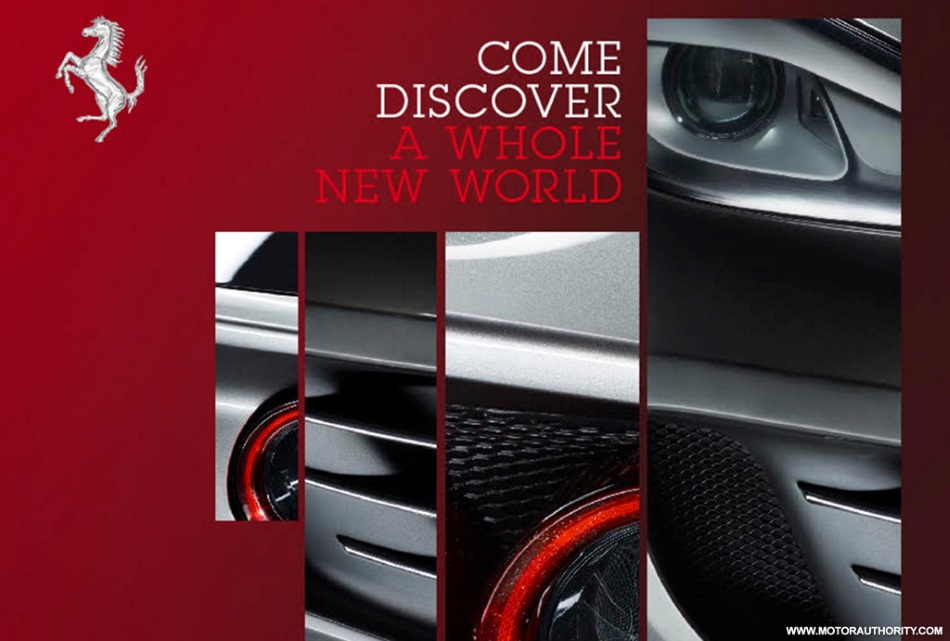 Invitación a la presentación del nuevo Ferrari FF