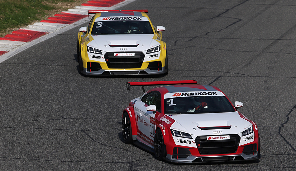 Pruebas de evaluación de pilotos para la temporada 2016 de la Copa Audi TT