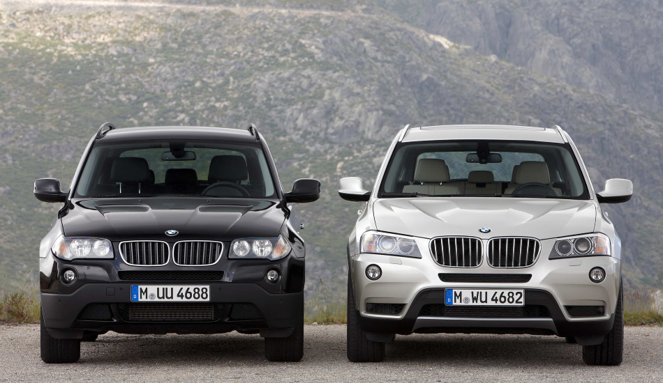 Primera y segunda generación del BMW X3