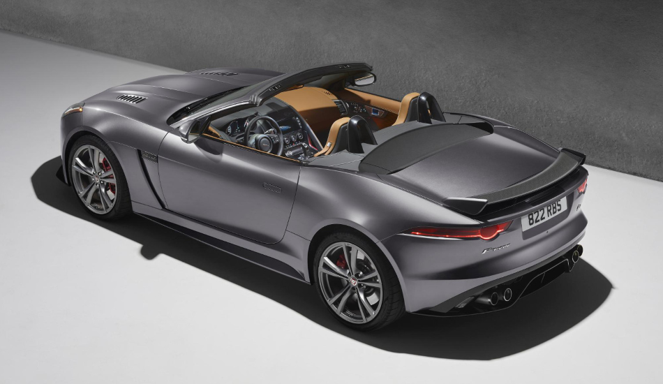 Jaguar F-Type SVR con motor V8 de 575 CV