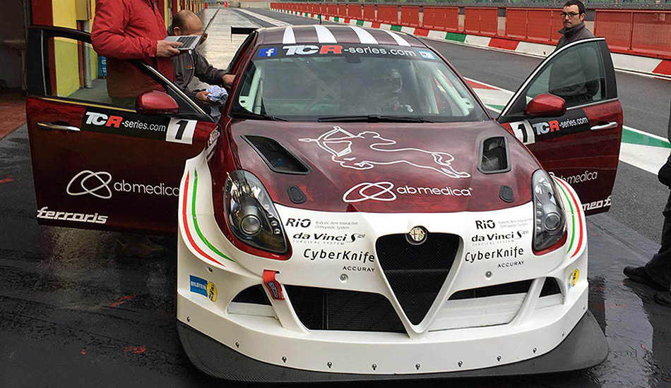 El Alfa Romeo Giulietta TCR en Mugello
