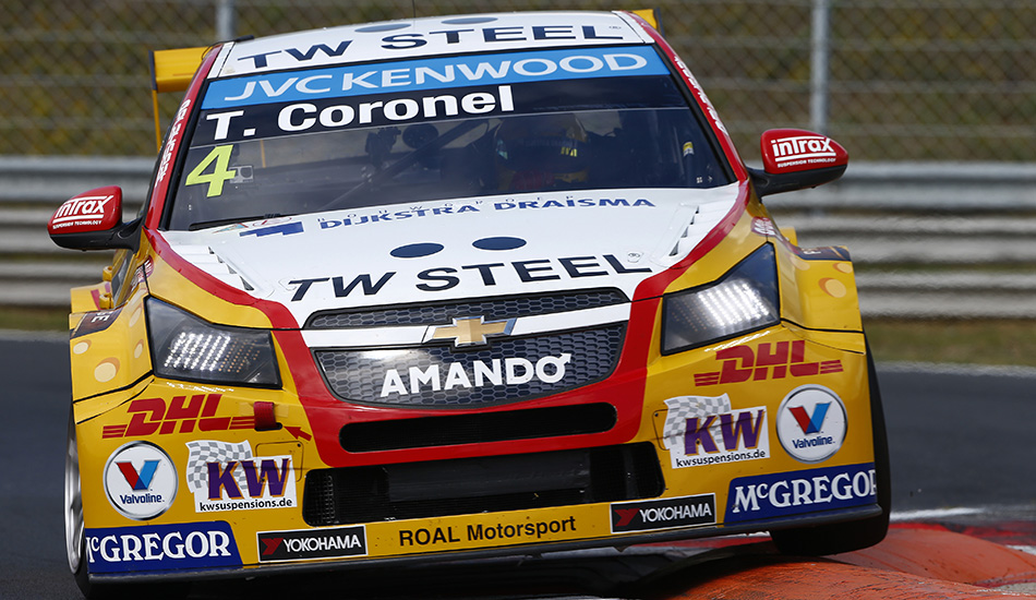 Tom Coronel en Hungaroring