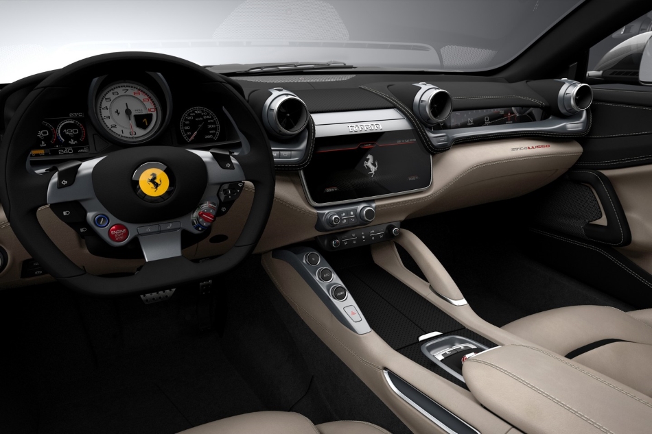 Interior del nuevo Ferrari GTC4Lusso