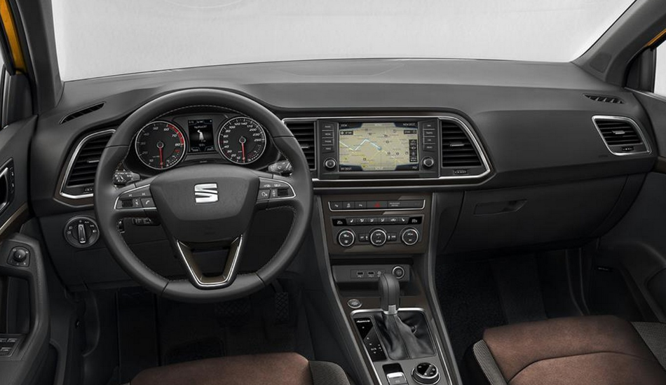 Interior del nuevo SEAT Ateca