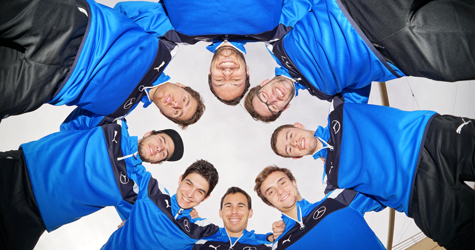 Los pilotos en fase de preparación de la nueva temporada
