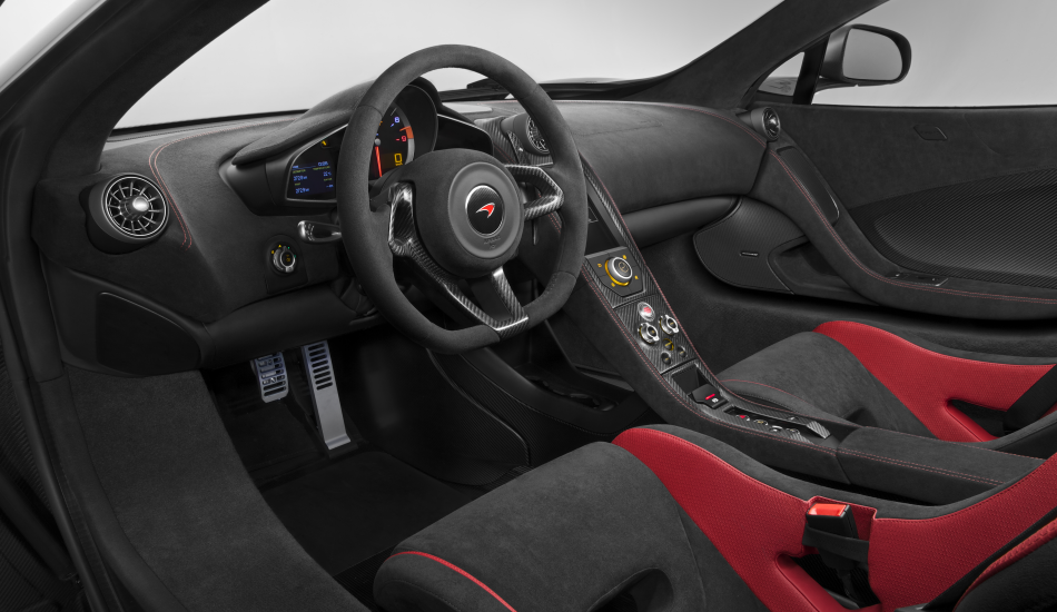 Interior del McLaren 675 LT