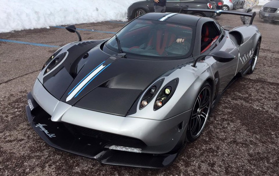 Imágenes espía del Pagani Huayra BC