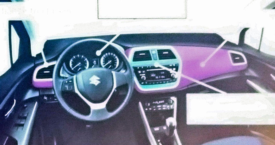 Interior del nuevo Suzuki S-Cross