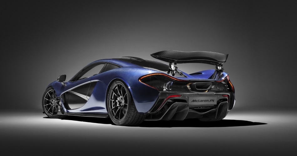 McLaren P1 en carbono visto