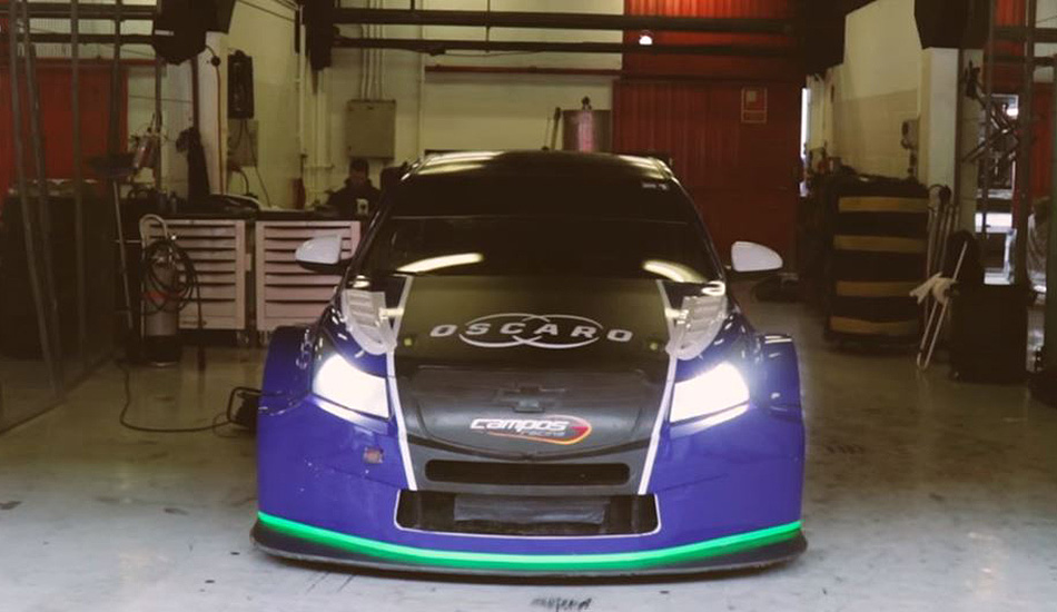 El Chevrolet RML Cruze TC1 de John Filippi