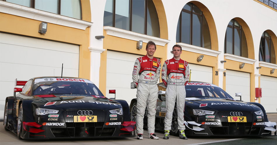 Jamie Green y Mattias Ekström serán los encargados de probar el nuevo Audi