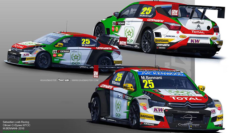 El Citroën de Mehdi Bennani para 2016