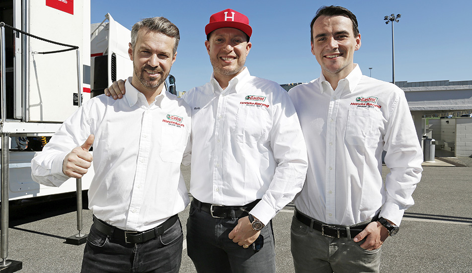 Tiago Monteiro, Rob Huff y Norbert Michelisz