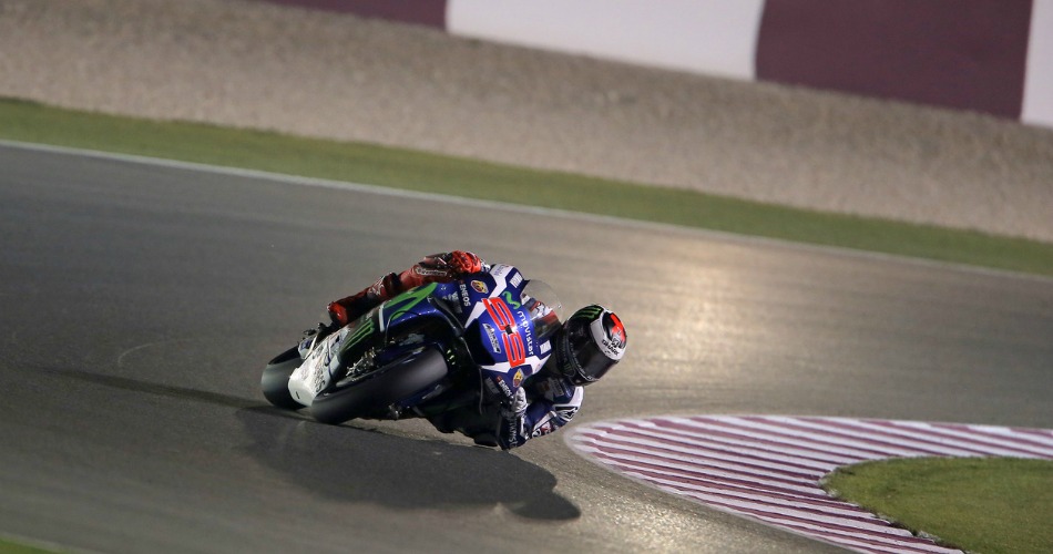 Jorge Lorenzo en Qatar