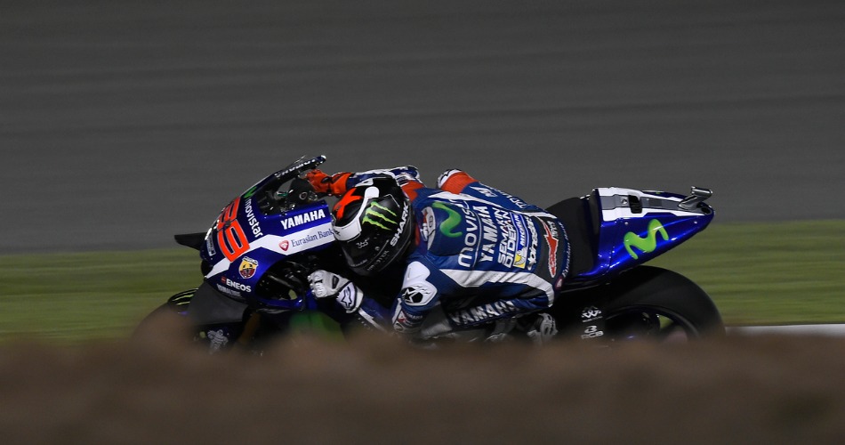 Jorge Lorenzo en el GP de Qatar 2016