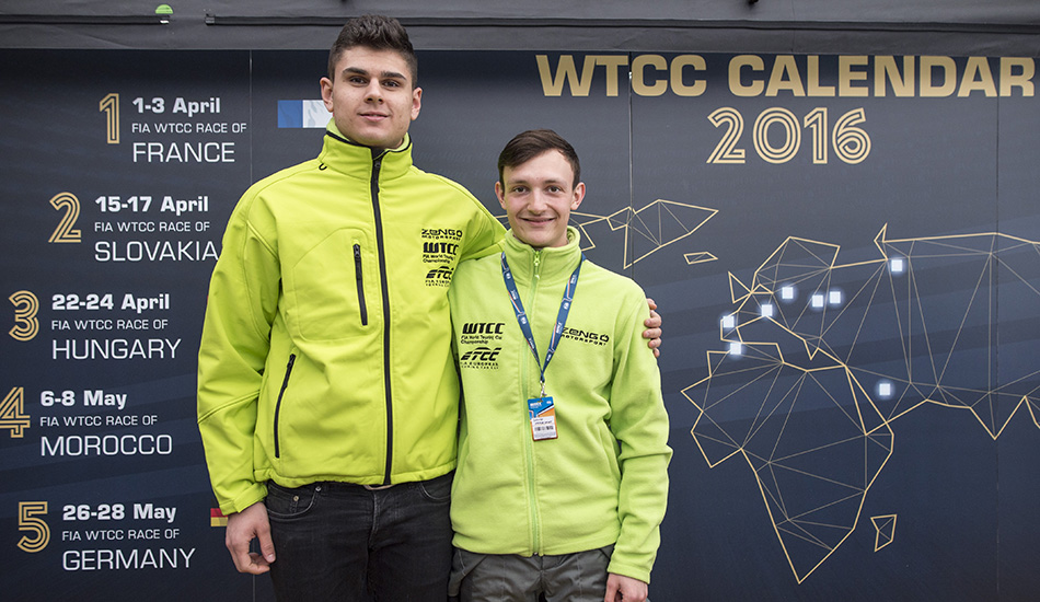 Daniel Nagy y Ferenc Fizca Zengo Motorsport WTCC