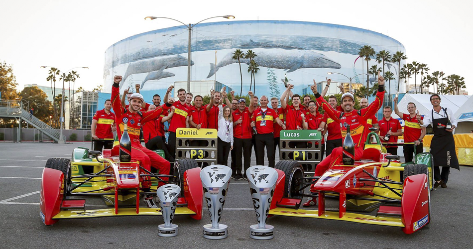 Esta victoria le proporciona a Di Grassi ser el nuevo líder del mundial de la Fórmula E