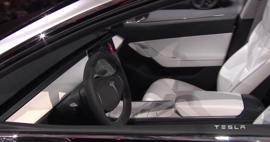 Interior del Model 3