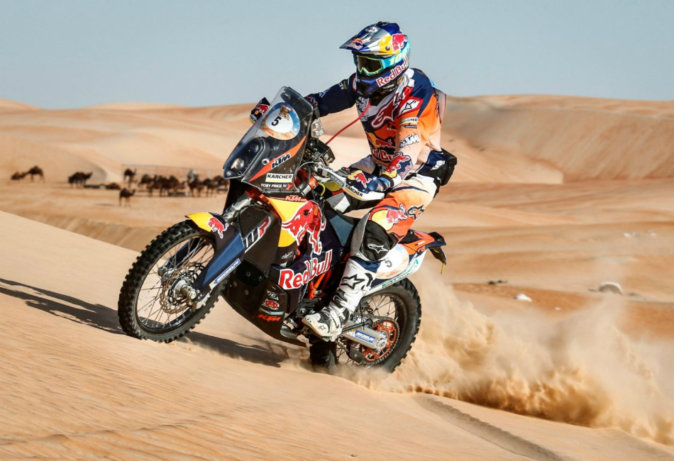 Toby Price perdió el liderato.