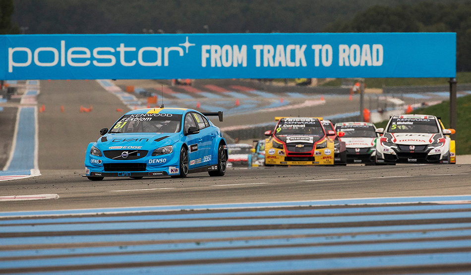 Polestar Cyan Racing Volvo S60 TC1