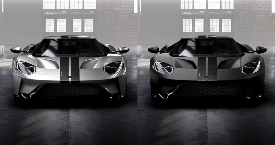 Gama de colores del Ford GT 2017