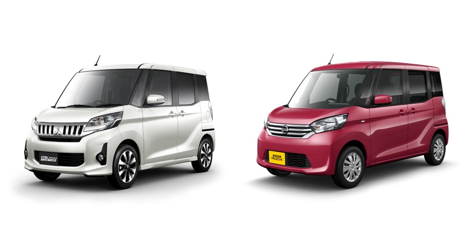 Mitsubishi Space eK y Nissan DayZ Roox
