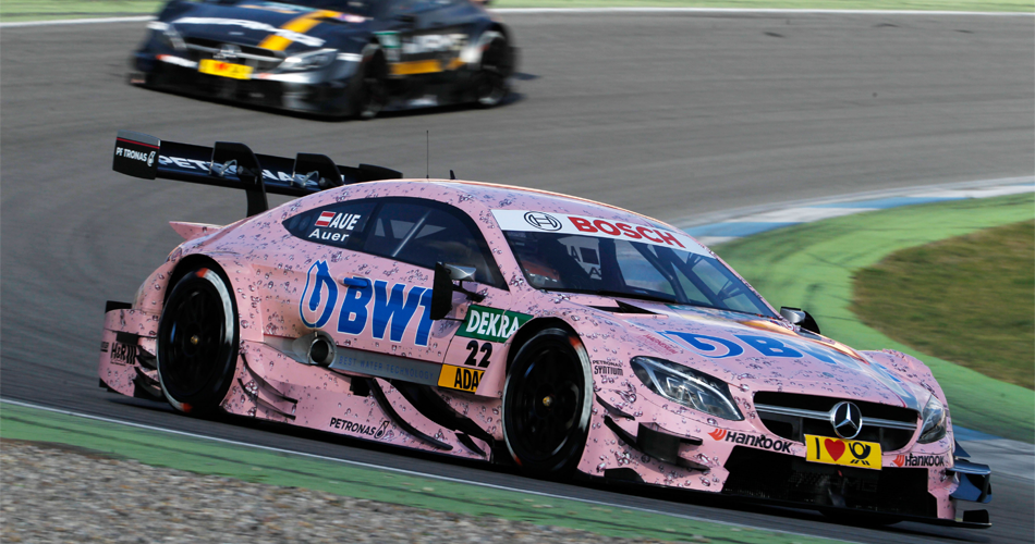 Lucas Auer lucirá un nuevo decorado para su Mercedes en 2016