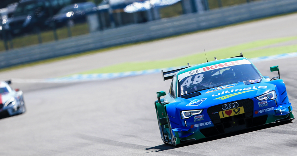 Edoardo Mortara lideró de principio a fin la primera carrera de Hockenheim