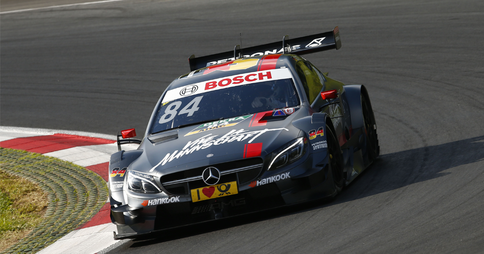 Maximilan Götz ha sido el mejor piloto Mercedes de la jornada