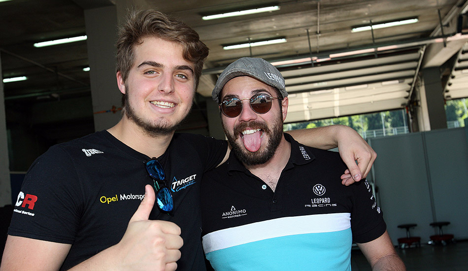 Jordi Oriola y Stefano Comini
