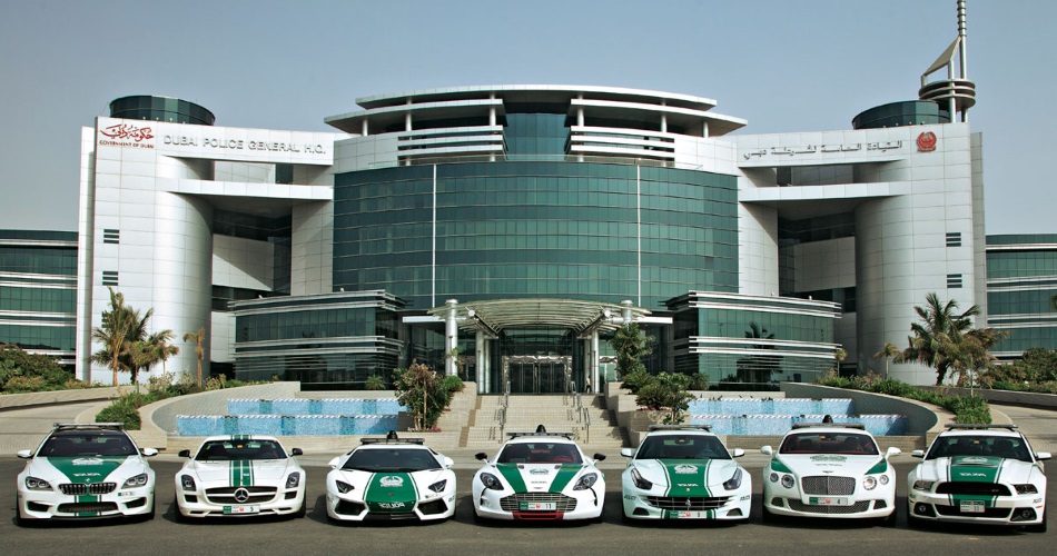 Flota de policía de Dubai
