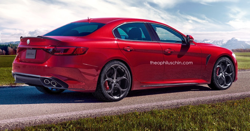Recreación del nuevo Alfa Romeo