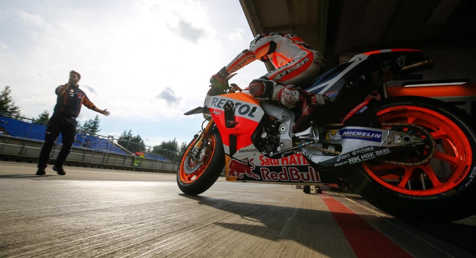Marc Márquez completó el top 3 de la tabla de tiempos