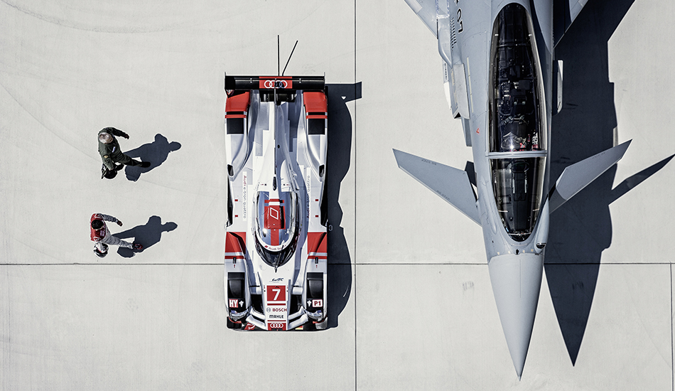 Audi R18 etron quattro vs Eurofighter Typhoon