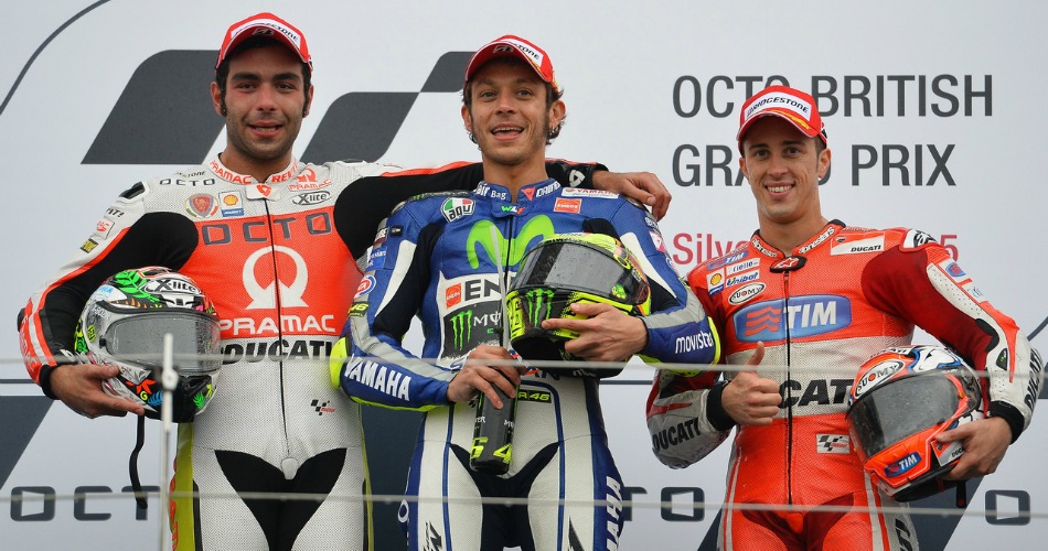 Podio MotoGP 2015